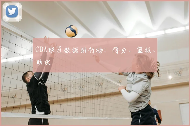 CBA球员数据排行榜:得分、篮板、助攻