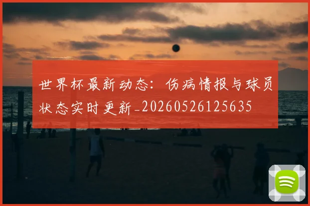 世界杯最新动态:伤病情报与球员状态实时更新_20260526125635